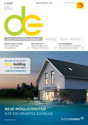 Image of Das Elektrohandwerker magazine