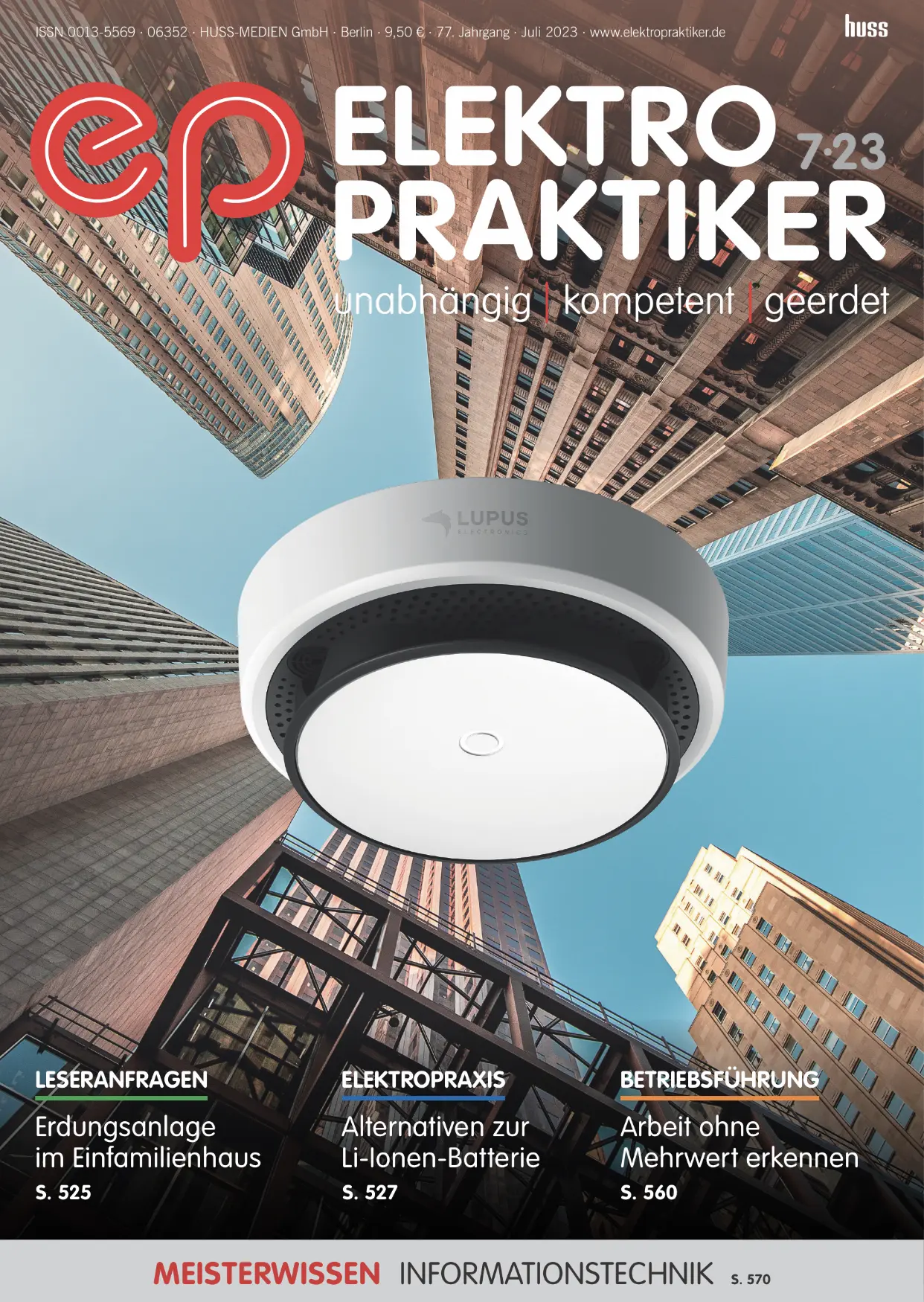 Image of Elektro Praktiker magazine